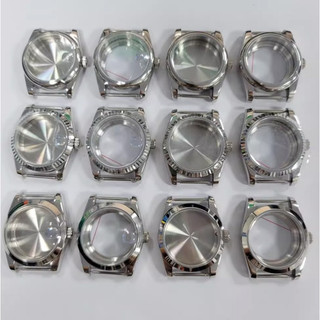 Vỏ thép không gỉ 36 / 39mm sapphire cho phong trào nh35 / 36 nhật bản