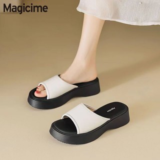 Magicime Dép Nữ  Nhà Đế Dày Chống Trơn Trượt 2024 Phong Cách Mới Mùa Hè