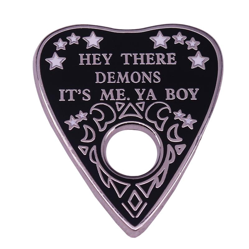 Bảng Ouija Thời Trang Men Kim Phù Thủy Bói Toán Trang Sức Ma Thuật