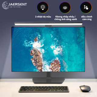 Đèn treo màn hình JAERSENT SF30 3 chế độ đèn điều chỉnh độ sáng vô cấp USB chiếu sáng rộng ánh sáng đều bảo vệ mắt