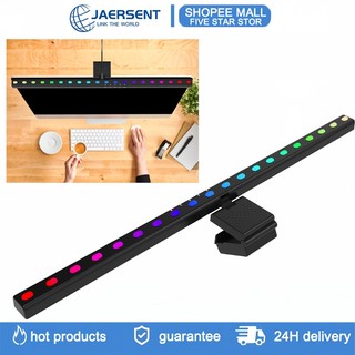 Đèn treo màn hình JAERSENT 301SFS6 Có đèn không khí âm nhạc RGB 3 chế độ đèn điều chỉnh độ sáng vô cấp USB chiếu sáng rộng ánh sáng đều bảo vệ mắt