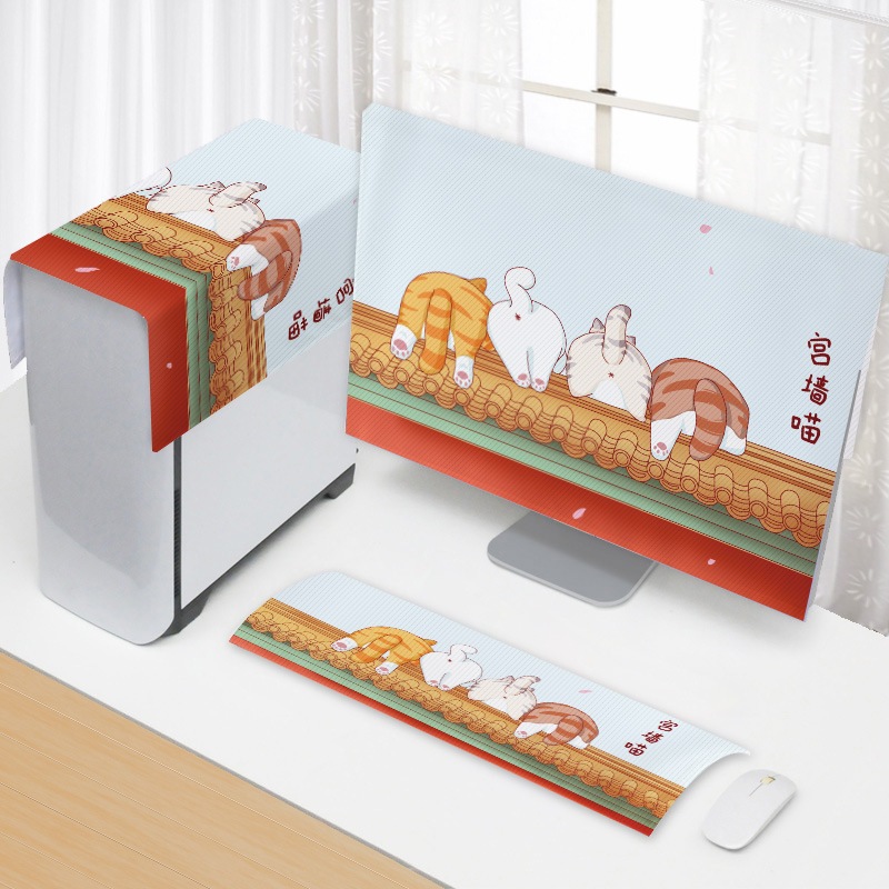 Vỏ Bọc Màn Hình Máy Tính / Màn Hình Cong Chống Bụi Bẩn Thiết Kế Đơn Giản Tiện Dụng
