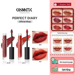 COSMKTIC Giao hàng trong ngày Son kem PERFECT DIARY DreamMatte màu lì siêu mịn lâu trôi cao cấp 2.5g