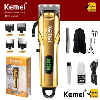 Kemei KM-2278 Tông đơ cắt tóc siêu mạnh và sắc,Tông Đơ Cắt Tóc Không Dây Chuyên Nghiệp,Tông Đơ Cắt Tóc Chính Hãng Tạo Kiểu Chuyên Nghiệp Có Màn Hình Led Hiển Thị Pin