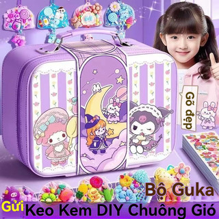 Bộ làm kem keo bộ đồ chơi kem keo kem trẻ em handmade kem keo tự làm làm chất liệu gói đồ chơi bé gái mô phỏng tiện ích bộ