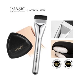 Bộ dụng cụ trang điểm IMAGIC Bộ cọ trang điểm chuyên nghiệp Tay cầm miếng bọt biển chất lượng cao Dụng cụ bền bỉ