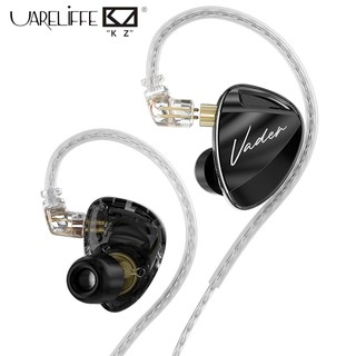 Tai nghe năng động ba điều khiển có thể điều chỉnh Uareliffe KZ Vader Màn hình trong tai HiFi Tai nghe nhét tai âm trầm tốt 4 chế độ Điều chỉnh tai nghe khử tiếng ồn với cáp có thể tháo rời