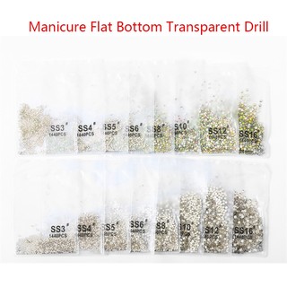 Set 1440 viên đá pha lê trang trí móng tay nghệ thuật diy