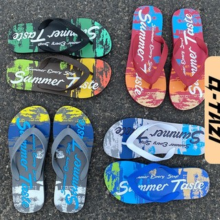 Q Tazi Vẽ graffiti Flip-Flops Lật thời trang Chống sốc độc đáo Thích hợp cho bãi biển thư giãn