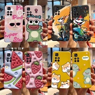 Ốp lưng Xiaomi Poco M4 Pro 5G Matte Họa tiết hoạt hình mới nhất Ốp lưng silicon mềm TPU cho Vỏ điện thoại Xiaomi PocoM4 Pro 5G