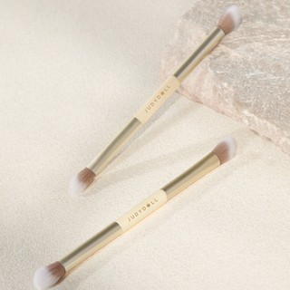 Judydoll Highlighter Contour Brush Eye Blending Eye Shadow Brush Bàn chải hai đầu Bàn chải phấn mũi Bàn chải trang điểm