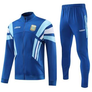2024-25 Argentina nam dài dây kéo dài tay áo bóng đá jacke Áo và quần Bộ đồ tập luyện