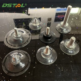 M6 / M8 Vít Trong Suốt PVC Hút Cốc Hút Biến Đai Ốc Dính Chắc Hút Giá Đỡ Bàn Kính Cao Cấp Dụng Cụ Bảo Quản Móc Cửa Móc Treo Tường Dia 33mm-54mm