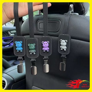 Xe Sáng Tạo Xe Ô Tô Phía Sau Ghế Bảo Quản Móc Không Dễ Phá Vỡ Hoạt Hình Dễ Thương Lưu Trữ Ô Tô Đa Năng Móc Nhỏ