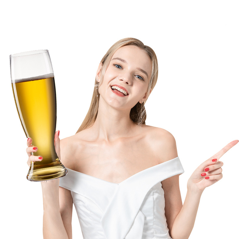 1500ml Cốc Bia Lớn Trong Suốt Dự Thảo Bia Ly Quá Khổ Cốc Cocktail