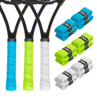 X-ace Tennis Overgrip 12 Gói, Băng dính đục lỗ, có băng bảo vệ, Overgrip cho quần vợt, Mái chèo Pickleball, Squash, Cầu lông và Bóng vợt