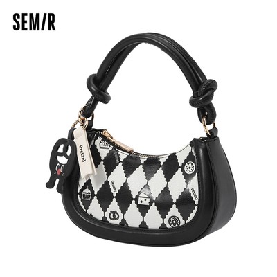 Semir Túi Túi Nữ 2024 Túi Cầm Tay Phong Cách Mới Thiết Kế Thời Trang Ý Nghĩa Túi Vui Tươi Dễ Thương Túi Hạt Đậu