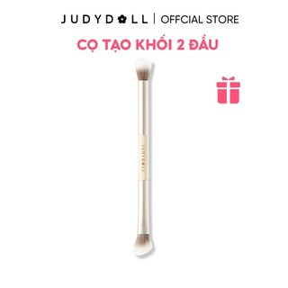 Judydoll Pretty Blush Powder Soft Shimmering Matte Powder + Watery Lip Gloss Lip Stick Glow Jelly mirror Lip Oil + Highlighter Contour Brush