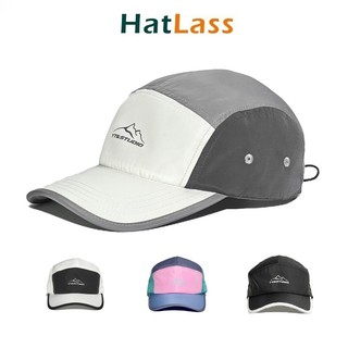 Mũ bóng chày HatLass / Mũ cắm trại Unisex thời trang Mũ 5 ngăn khô nhanh Mũ thể thao thoáng khí