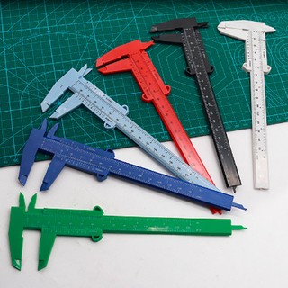 1 cái 150 mm mini nhựa trượt vernier caliper đo thước dụng cụ thước