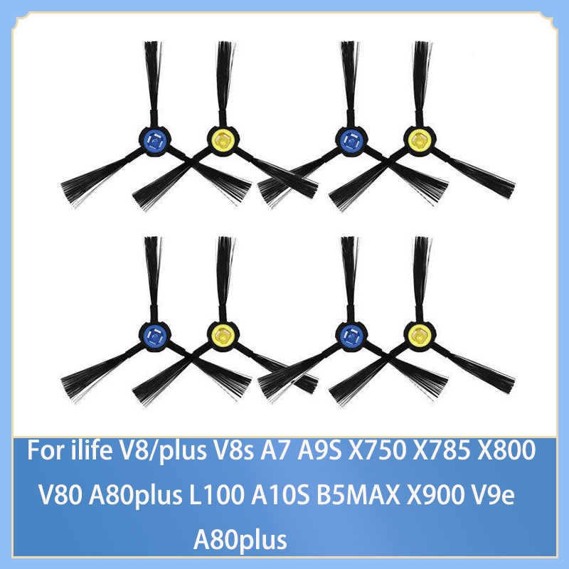Bàn chải bên cho ilife V8 / plus V8s A7 A9S X750 X785 X800 V80 A80 PLUS L100 A10S B5MAX X900 V9e A80