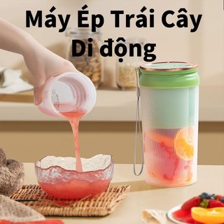 Máy vắt cam tự động ép trái cây không dây đa năng tiện lợi sạc pin nhanh - Máy Ép Hoa Quả Tự Động Sử Dụng Sạc USB Hot