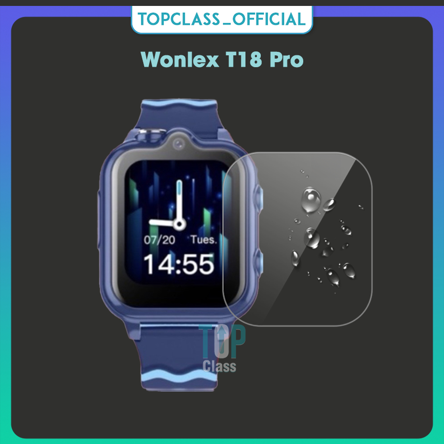 Bộ 2 miếng bảo vệ màn hình kính cường lực cho đồng hồ thông minh Wonlex T18 PRO T18Pro