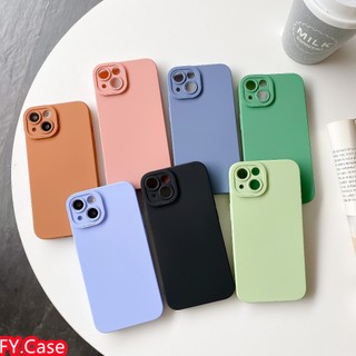 Ốp Điện Thoại Mắt Thiên Thần Tối Giản Cho iPhone 15 15 Pro 15 Plus 14 14 Pro 13 13 mini 13 Pro Max Ốp Điện Thoại Màu Kẹo Trọn Gói Ốp Điện Thoại TPU Mềm Chống Sốc