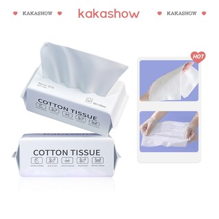 Kakashow Khăn lau mặt khô đa năng 100% cotton dùng