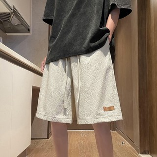 Seersucker Quần Short Nam Nhanh Khô Mùa Hè 2024 Mỏng Ba Màu Quần Short Nam Dạo Phố Thường Ngày Rời Thời Trang Quần Thể Thao Nam