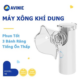 AVINIE Máy xông khí dung cho bé Máy Khí Dung Xông Mũi Họng Cầm Tay Giúp Vệ Sinh Mũi Họng Thích hợp cho trẻ em và người lớn N6 Puls