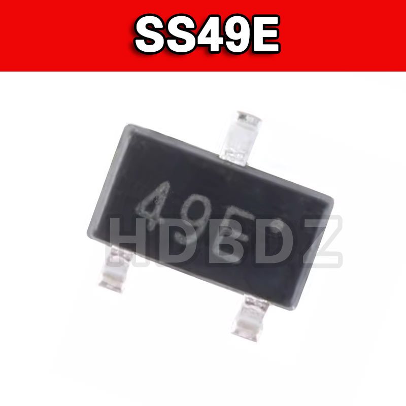 15 Chiếc SS49E 49E SOT23 3503 AH49E Công Tắc Hội Trường Thành Phần Cảm Biến Tuyến Tính Chip IC SMD