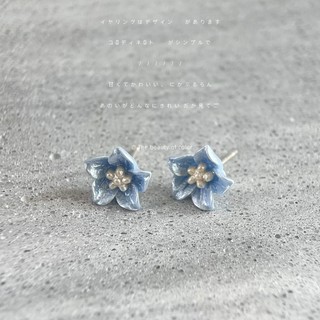 Bông tai hoa trà xanh tươi Klein Bông tai hoa nhỏ ngọt ngào và dễ thương Nhật Bản và Hàn Quốc Bông tai mới
