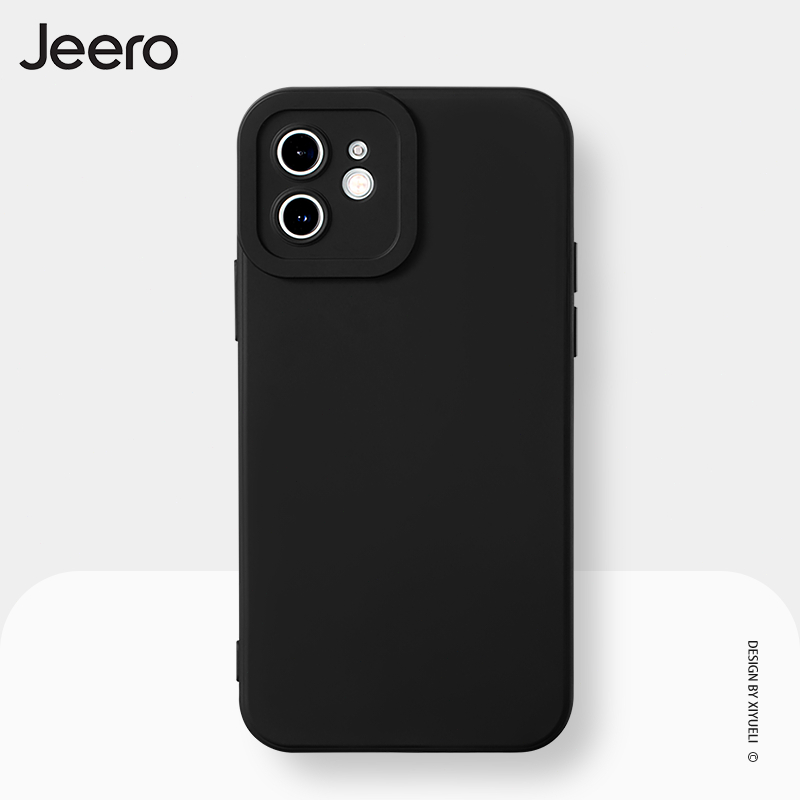 Ốp lưng Jeero silicon mềm dẻo chống bẩn thường Cho iPhone 16 15 14 13 12 11 Pro Max SE 2020 X XR XS 