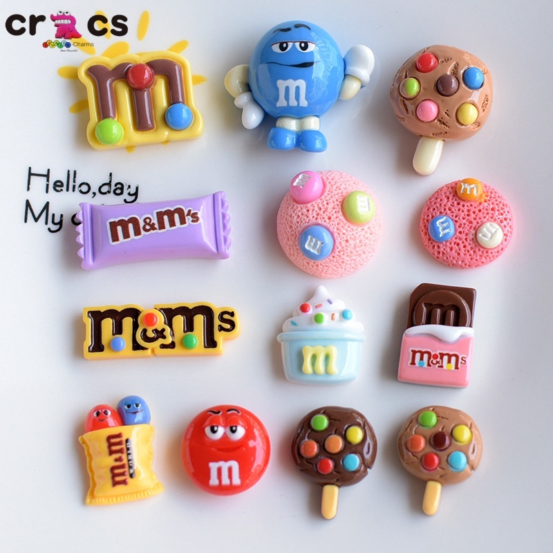 Cross Dán Giày Miếng Dán Lắp Đặt Dép Jelly Bean Man / M Bean DIY Lỗ Giày Trang Trí Khóa Phụ Kiện
