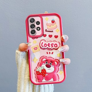 Ốp Samsung A52 Mềm Bảo Vệ Camera Chống Rơi Cho A52 5G A52s 5G A32 4G A33 5G A53 5G A73 5G A54 5G Kuromi Strawberry Bear Pochacco Cartoon Cute Phone Cover Sky Eye Doll Casing