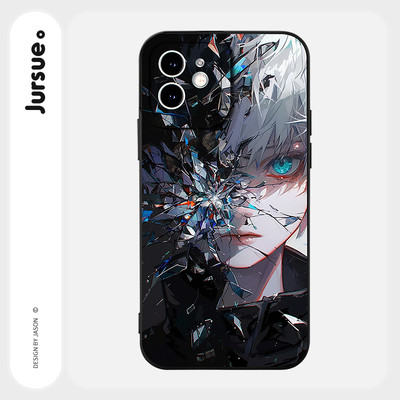 Ốp lưng JURSUE mềm chống sốc nam ngầu độc lạ ngộ nghĩnh cho iPhone 17 16 15 14 13 12 11 Pro Max SE 2020 X XR XS 8 7 ip kute Y5104Q