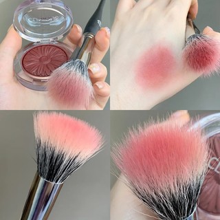 Bàn chải má hồng xixi bàn chải mkaeup Lông hai lớp, bàn chải má hồng bột má hồng tự nhiên