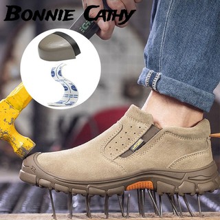 Bonnie Cathy  Giày bảo hộ lao động nam cách nhiệt chống trầy xước và chống bỏng mới