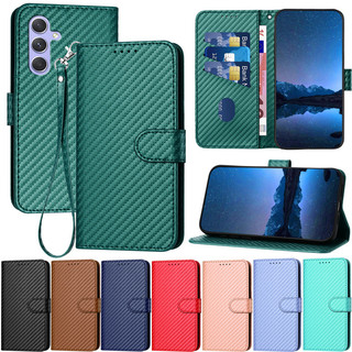 Ốp Lưng Sang Trọng Cho Samsung Galaxy A56 A36 5G A26 A16 A06 A55 5G A35 A25 5G A24 A15 A34 A54 5G M55 M15 A14 C55 F15 Retro Thẻ Ví Da Flip Stand Bảo Vệ Bao Da