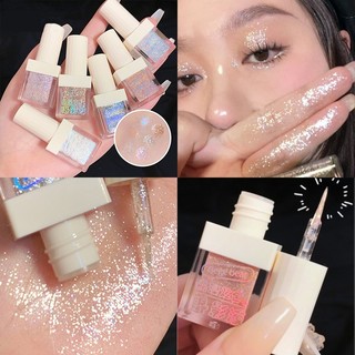 Hàng mới về Nhũ mắt dạng lỏng lấp lánh dùng bắt sáng cho mặt chống nước lâu trôi