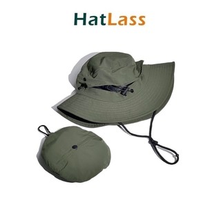 Mũ xô HatLass / Mũ thể thao ngoài trời khô nhanh thoáng khí Mũ ngư dân di động có thể gập lại