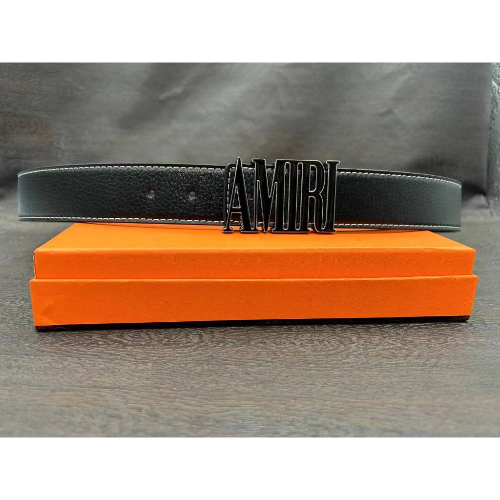 Amiri mới da, thắt lưng đẹp cho quần Jeans công sở