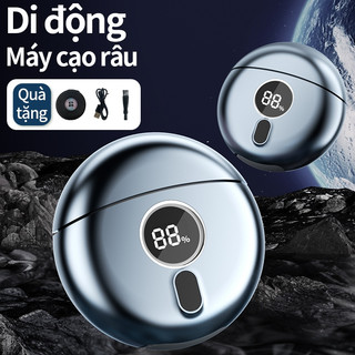 Máy cạo râu Spaace flyingsaucer ,Cạo Nhanh Và , lưỡi dao kép chống nước IP67, nhỏ gọn dễ dàng mang đi