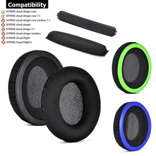 1 Cặp Tai Nghe Cho HyperX Cloud Stinger Core 7.1 Tai Nghe Băng Đô Tai Nghe Đệm Bọt Biển Tai Nghe Bịt Tai