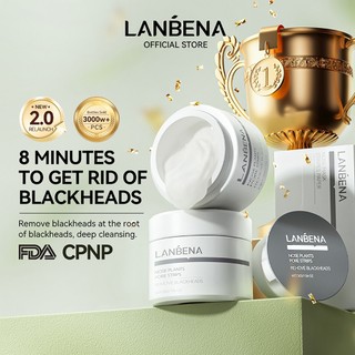 Mặt Nạ Lột Mụn Đầu Đen/Miếng Dán Lột Mụn Mũi Lanbena 30g Chăm Sóc Da Hiệu Quả