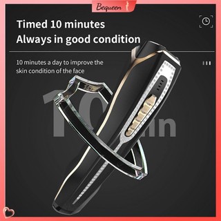 Bequeen có hàng sẵn máy căng da mặt led trẻ hóa massage rf thiết bị chăm sóc dụng cụ đen