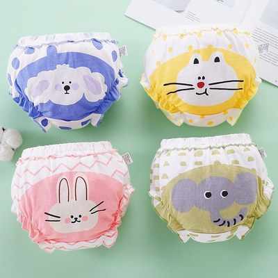 Adabaobao® ᵛⁿ100% Cotton Trẻ Em Quần Lót Dễ Thương In Hình Hoạt Hình Thiết Kế Quần & Boyleg Phong Cách Trẻ Em Quần In Hình Động Vật Mặc Short Bên Ngoài