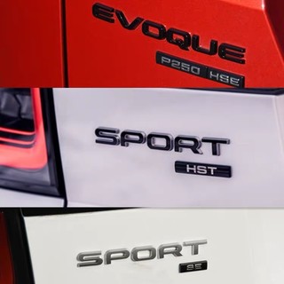 Mới 3D ABS Evoque Sport logo xe hơi dán decal biểu tượng cho Rover Range Rover Evoque Sport SVAutobiography Discovery Phụ kiện