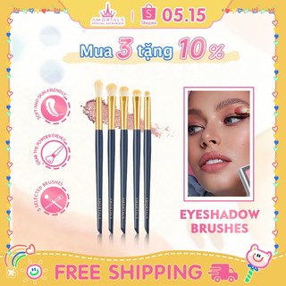Cọ Đánh Phấn Mắt AMORTALS-cọ trang điểm chuyên nghiệp mắt bộ cọ phấn mắt dụng cụ làm đẹp 5 miếng